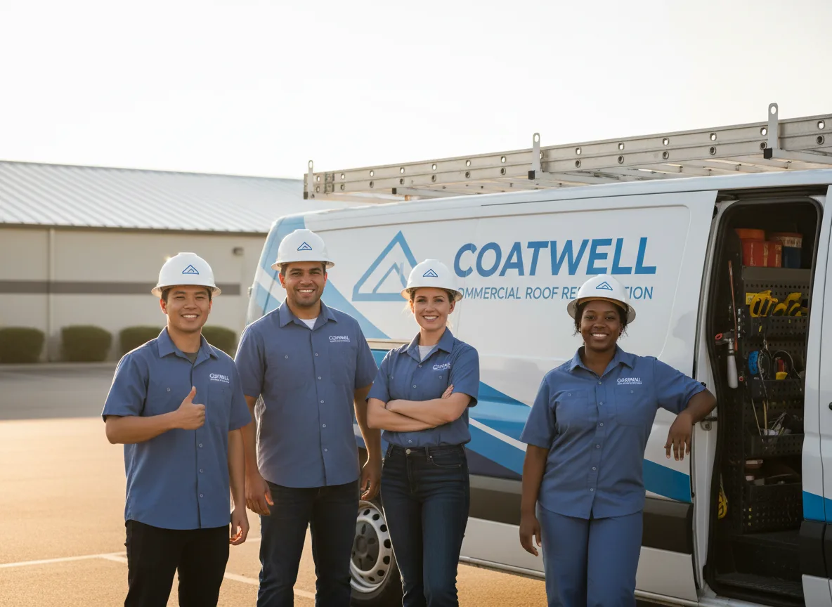 Commercial roof coating company in Cotuit, MA